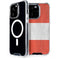 Peru Flag Distressed iPhone 15 Pro MagSafe Case